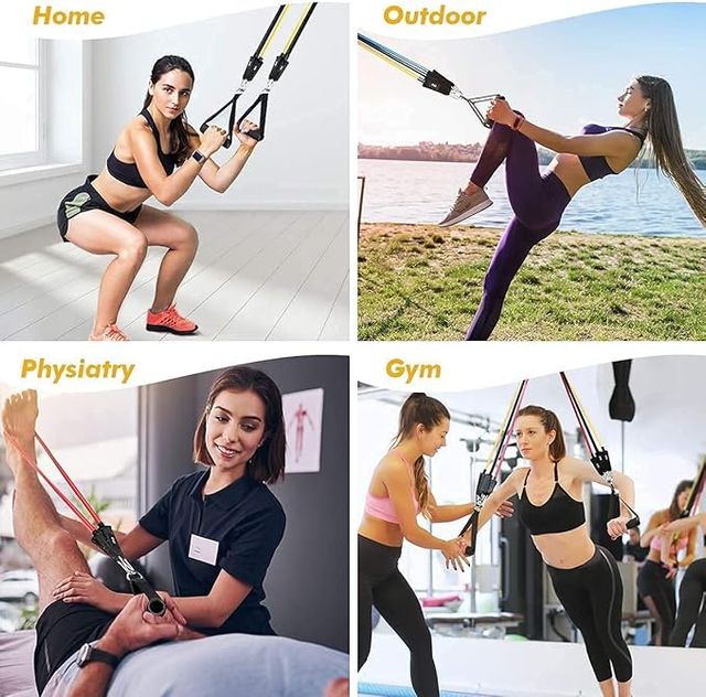 Premium Resistance Bands Set for Men & Women