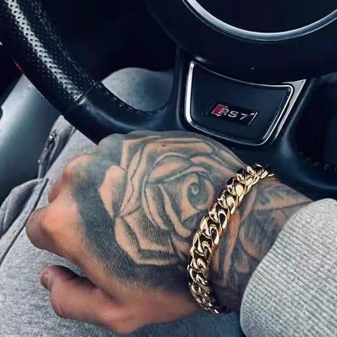 Cuban Link Chain Bracelet Plated