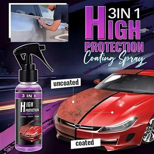 Hydrophobic Nano Coating Car Polish Spray (Pack of 2)